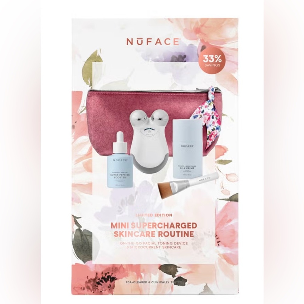 NWT NuFace Mini Supercharged Skincare Routine